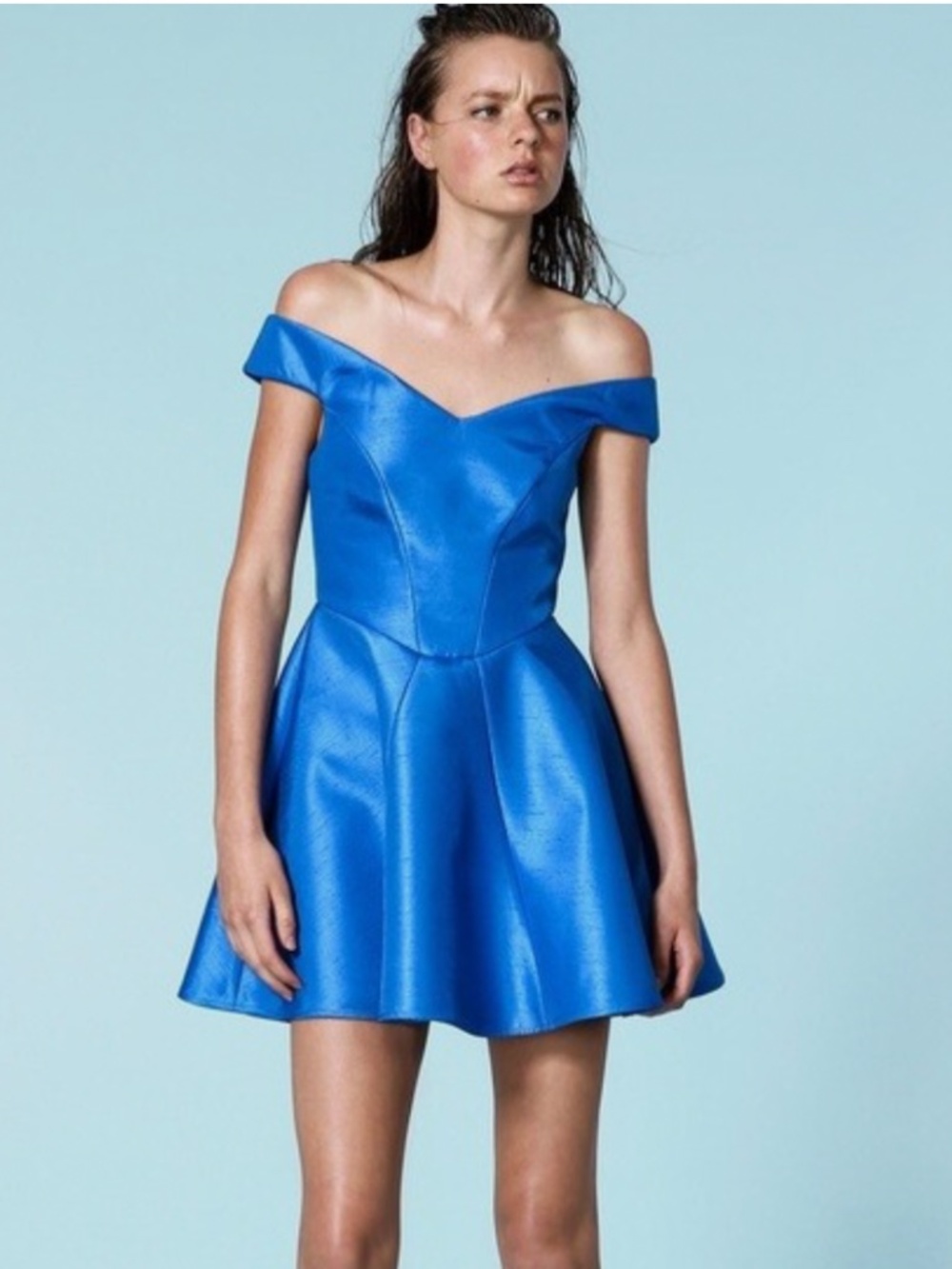 Urban Outfitters Your Song Dress in blue XS